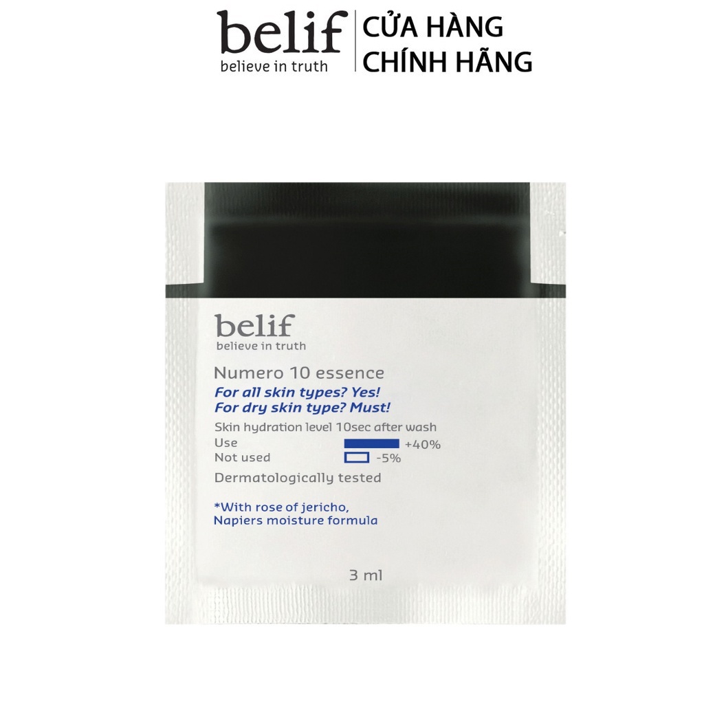 [HB Gift] Bộ dưỡng 5 món Belif Best-Seller Trial Kit và Combo 5 gói Kem cấp ẩm suốt 26 giờ và 5 gói Tinh chất khoá ẩm