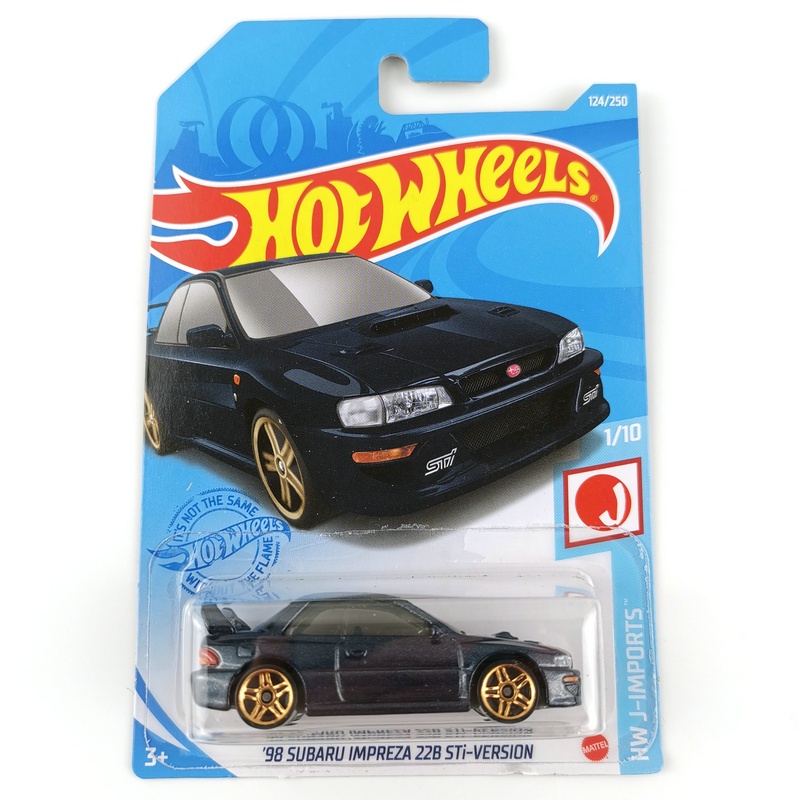 HOT WHEELS Mô Hình Xe Hơi NISSAN TOYOTA SUBARU IMPREZA Kombat 2021 Tỉ Lệ 1:64