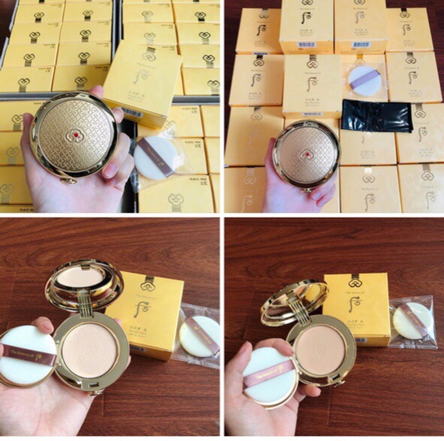 Phấn phủ trang điểm Hoàng Cung Whoo vàng Powder Pact | BigBuy360 - bigbuy360.vn