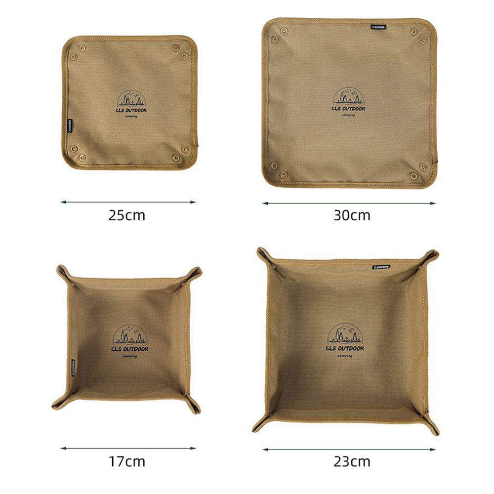 Hộp Đựng Khăn Giấy Bằng Vải Bạt Gấp Được