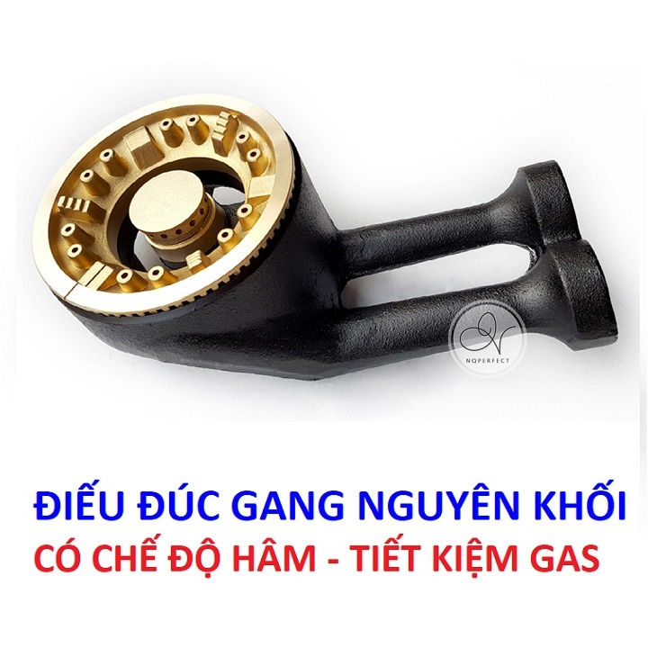 Bếp Ga Đơn Điếu Đúc Gang Sen Đồng Thau SANKAtech SKT-102B Hàng chính hãng cao cấp