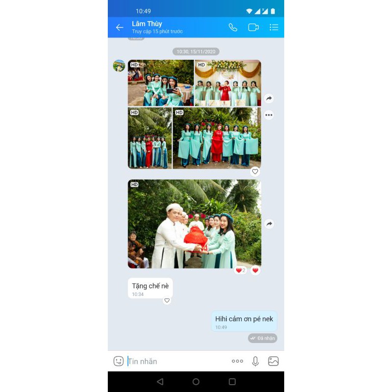 Áo dài bưng quả hot nhất hiện nay