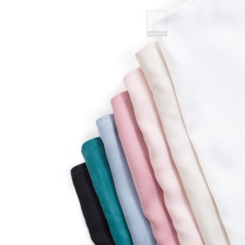 Áo satin hai dây màu trơn BOM SISTER MU9001
