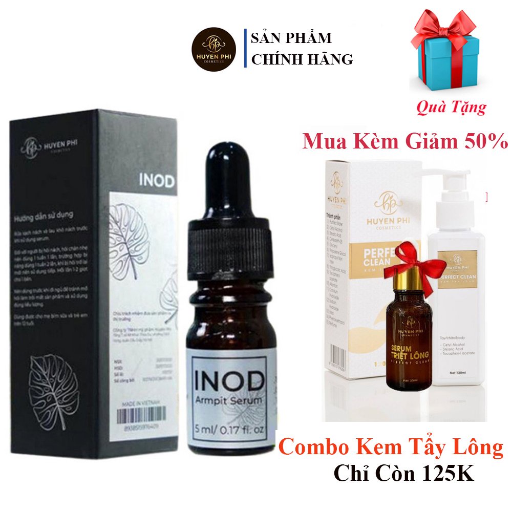 Serum Hôi Nách INOD Huyền Phi - GIảm Hôi Nách, Hôi Chân, Hết Thâm, Sáng Da.