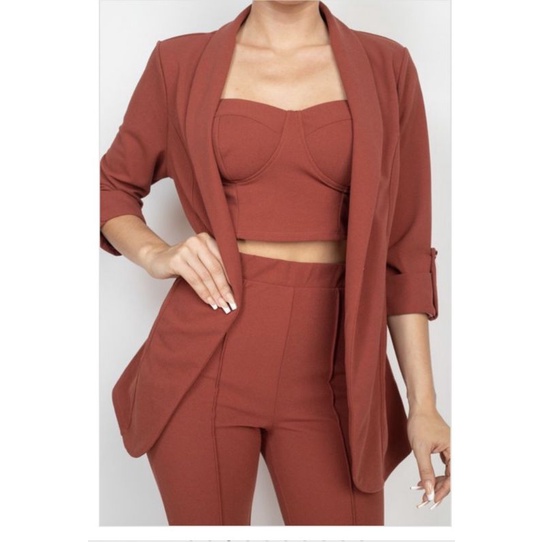 Set blazer 3 món dư xịn