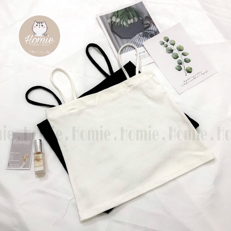 [Mã FASHIONT4WA2 giảm 10K đơn 50K] Áo hai dây cao cấp Homie, dáng ôm vải cotton mịn co giãn tốt - A8636 | BigBuy360 - bigbuy360.vn