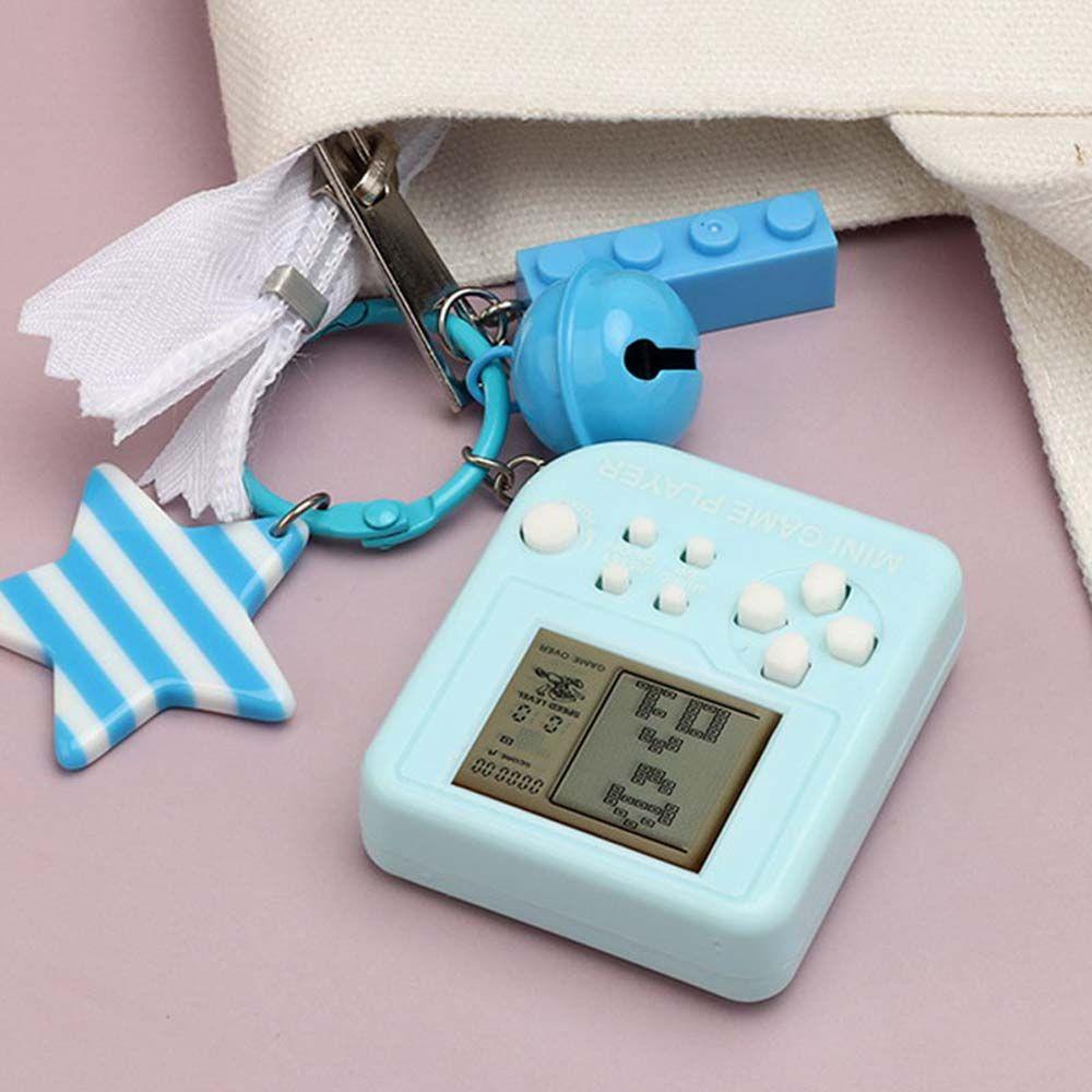 DARNELL Móc Khóa Gắn Máy Chơi Game Cầm Tay Giải Tỏa Căng Thẳng