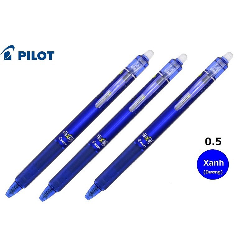 Bút bi xóa được Frixion Pilot Nhật Bản ngòi 0.5 mm