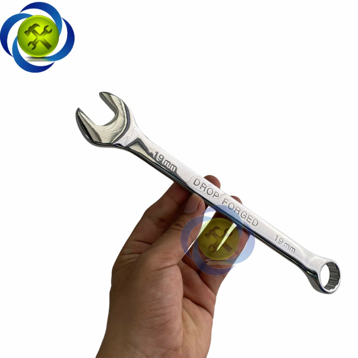 Cờ lê vòng miệng 19mm C-mart F0501-19 xi bóng