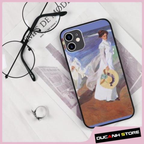 Ốp lưng iphone hình woman painting collage art op art loại chống va đập  cho các dòng SAMSUNG PAP20211048
