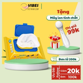 Khăn Giấy Lau Giày Siêu Sạch SNEAKER Hộp 30 Tờ Siêu Hot Không Hoá Chất Làm Hại Vải vibesvietnam