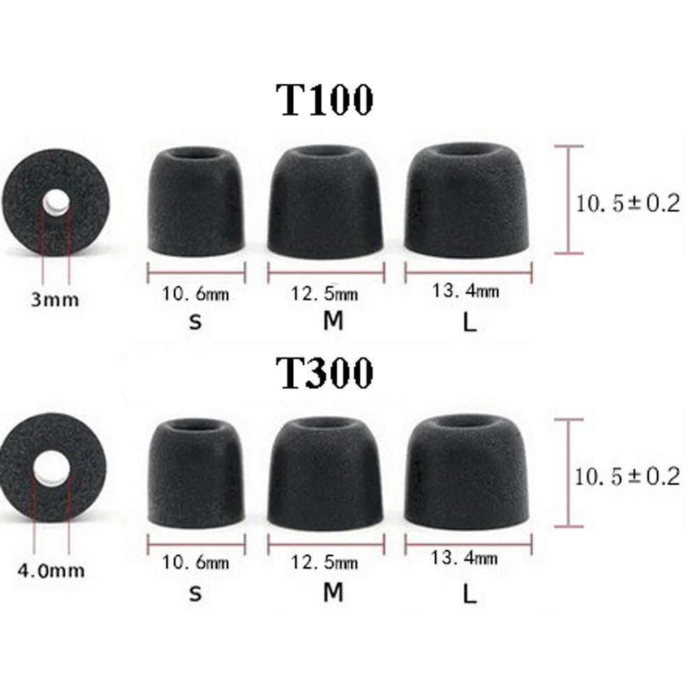 3 cặp mút thay thế cho tai nghe dạng nút