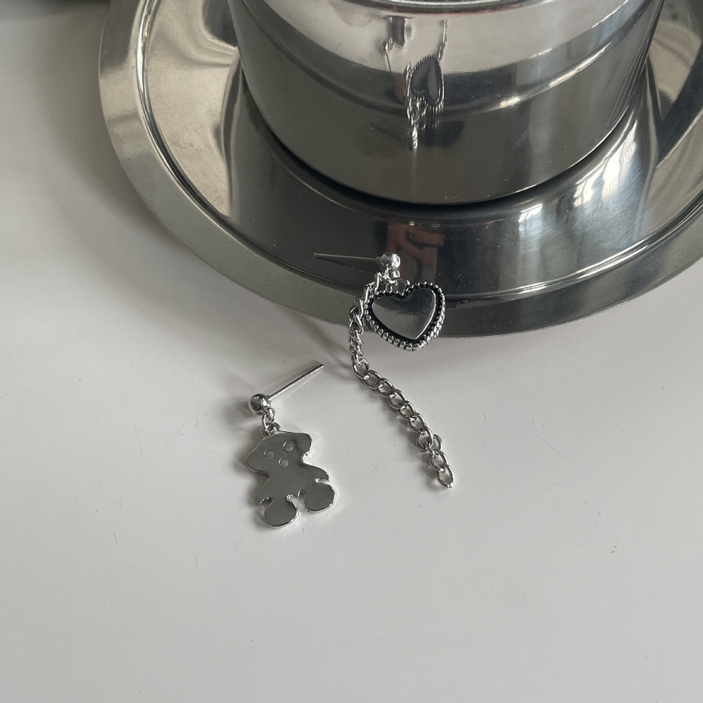 Khuyên Tai Hình Gấu Độc Đáo Phong Cách Mới 19A1326