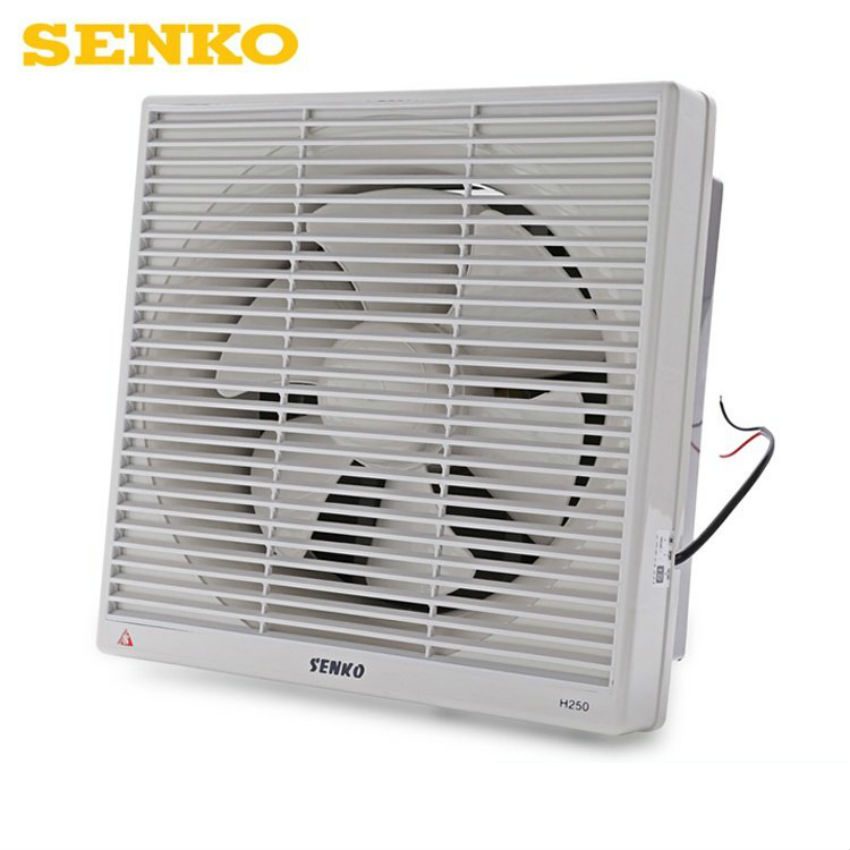 Quạt hút mùi gắn tường Senko H250  - Hút 2 chiều thông gió-Nhà vệ sinh-Phòng bếp-Bảo hành 12 tháng