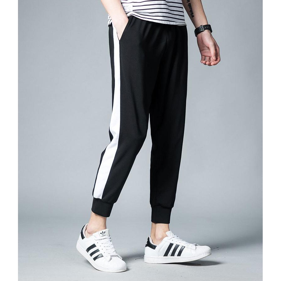 <FREE SHIP> QUẦN JOGGER NỈ 1 SỌC VIỀN CHẤT ĐẸP, DÀY DẶN (1s)