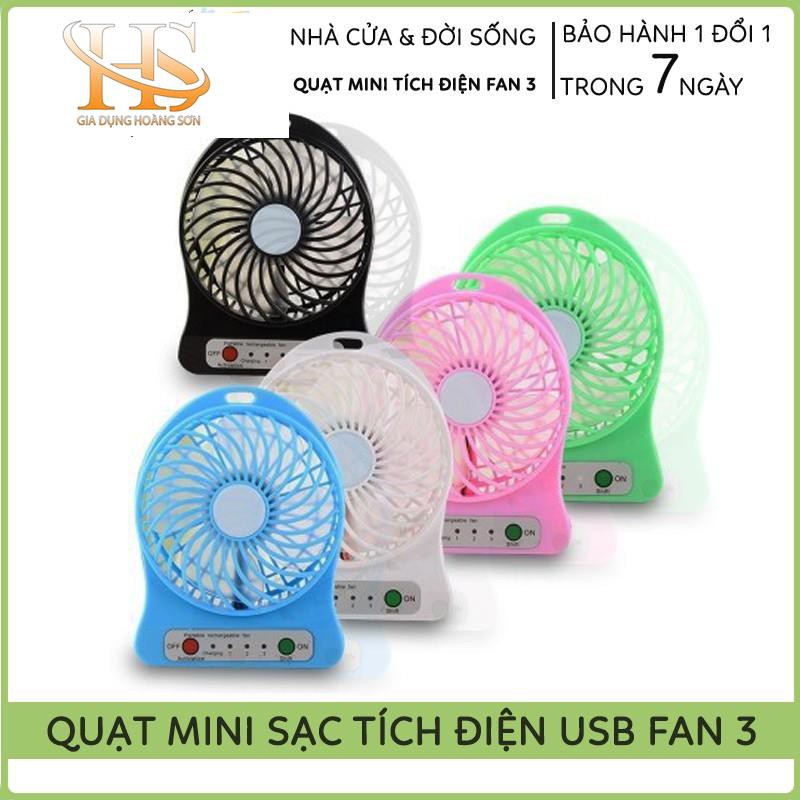 🌥️Bảo Hành 3 Tháng🌥️ Quạt Mini Sạc Tích Điện Để Bàn Cầm Tay 3 Chế Độ Đèn, Siêu Mát, Siêu Tiện Dụng Cho Mùa Hè 2021