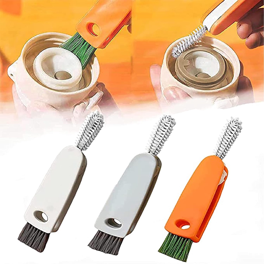 Cọ Vệ Sinh Bình Nước 3 Trong 1 Thiết Kế Nhỏ Gọn Đa Năng Tiện Dụng