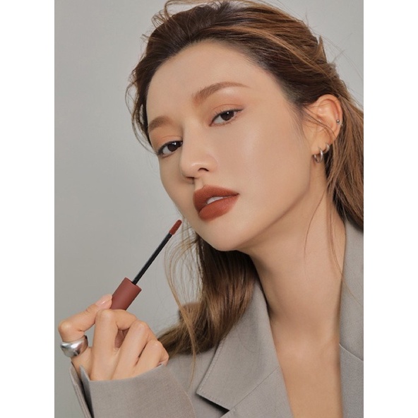 [ NEW VERSION 2021 ] Son Kem 3CE Velvet Lip Tint Bitter Hour Màu Cam Đất Siêu Mịn Môi