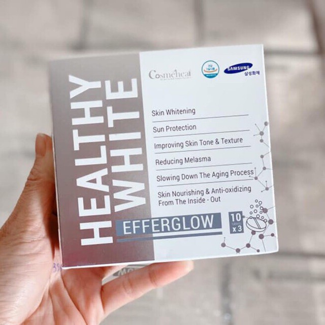[Lẻ 1 ống] Viên Uống Dạng Sủi Trắng Da Healthy White Efferglow Cosmeheal Hàn Quốc | BigBuy360 - bigbuy360.vn