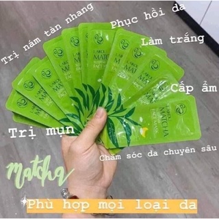 Mặt Nạ Ngủ Matcha Cấp Ẩm