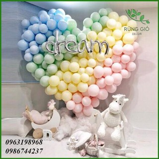 Combo 50 Bóng Màu Pastel Loại Dày 10 inch, Có Ảnh Thật độc đáo
