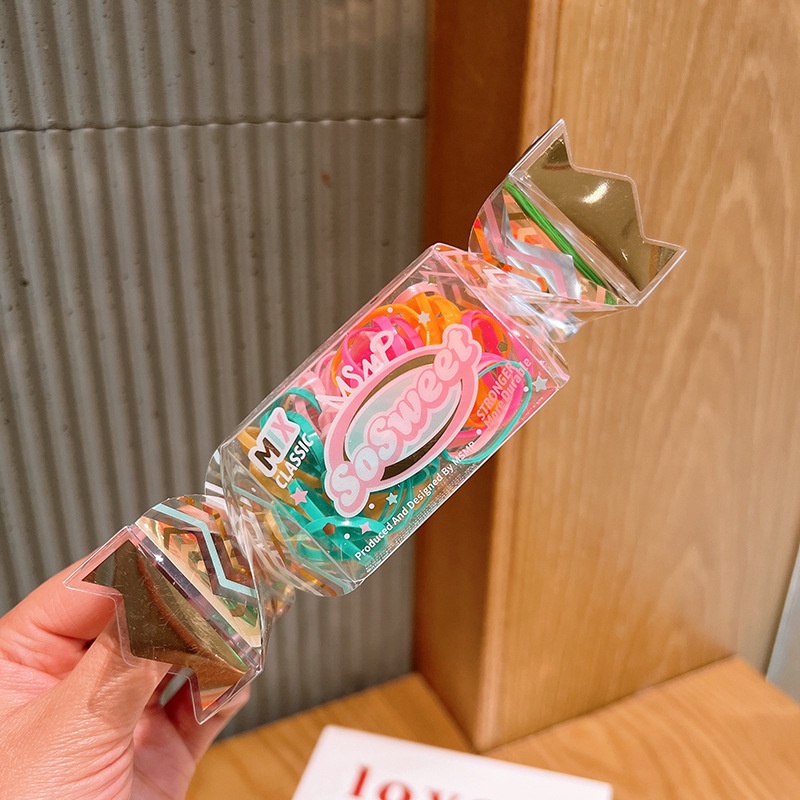 [Bộ] Dây Buộc Tóc Dây Cột Tóc Màu Kẹo Phụ Kiện Thời Trang Cho Bé AB091