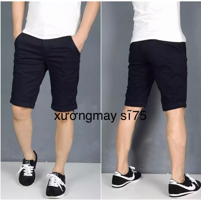 Quần short kaki nam - Lưng thun vải gản cao cấp ht12 | BigBuy360 - bigbuy360.vn