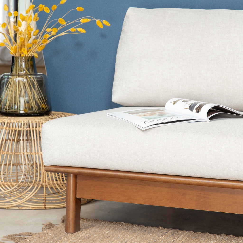 Ghế Sofa Gỗ Tràm Tự Nhiên MOHO VLINE 601