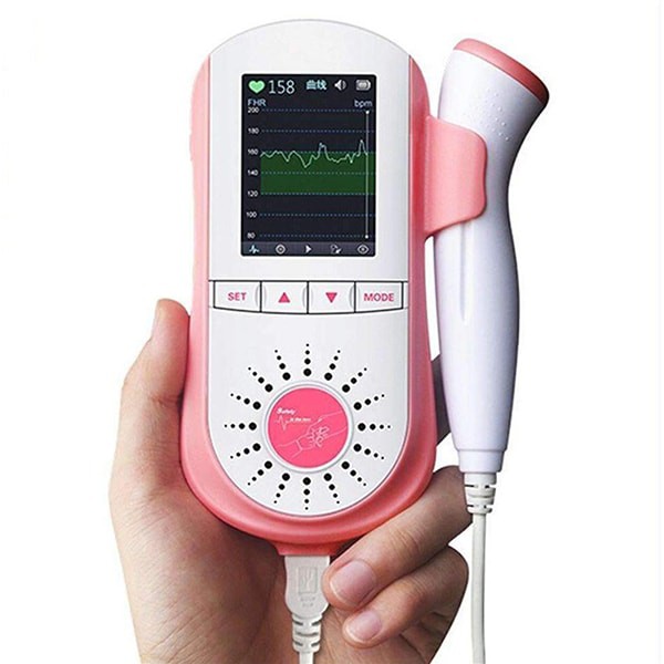 Máy đo tim thai tại nhà Fetal Doppler JPD-100E bảo hành 24 tháng (Có thẻ bảo hành)