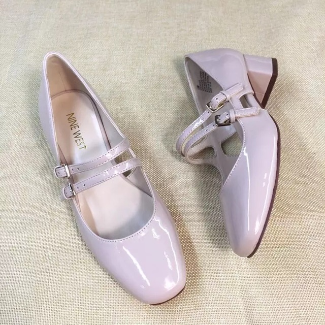 Giày búp bê gót vuông Nine West