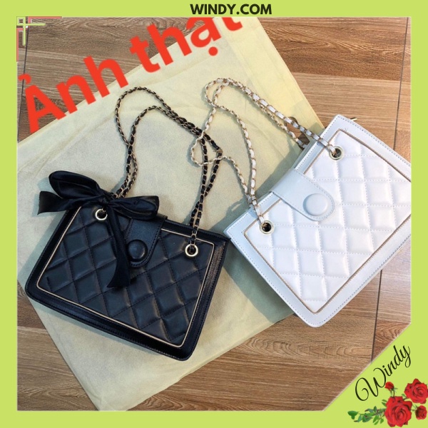 Túi Xách Nữ Kẹp Nách Dây Xích Đeo Vai Phong Cách Hàn Quốc WD9988
