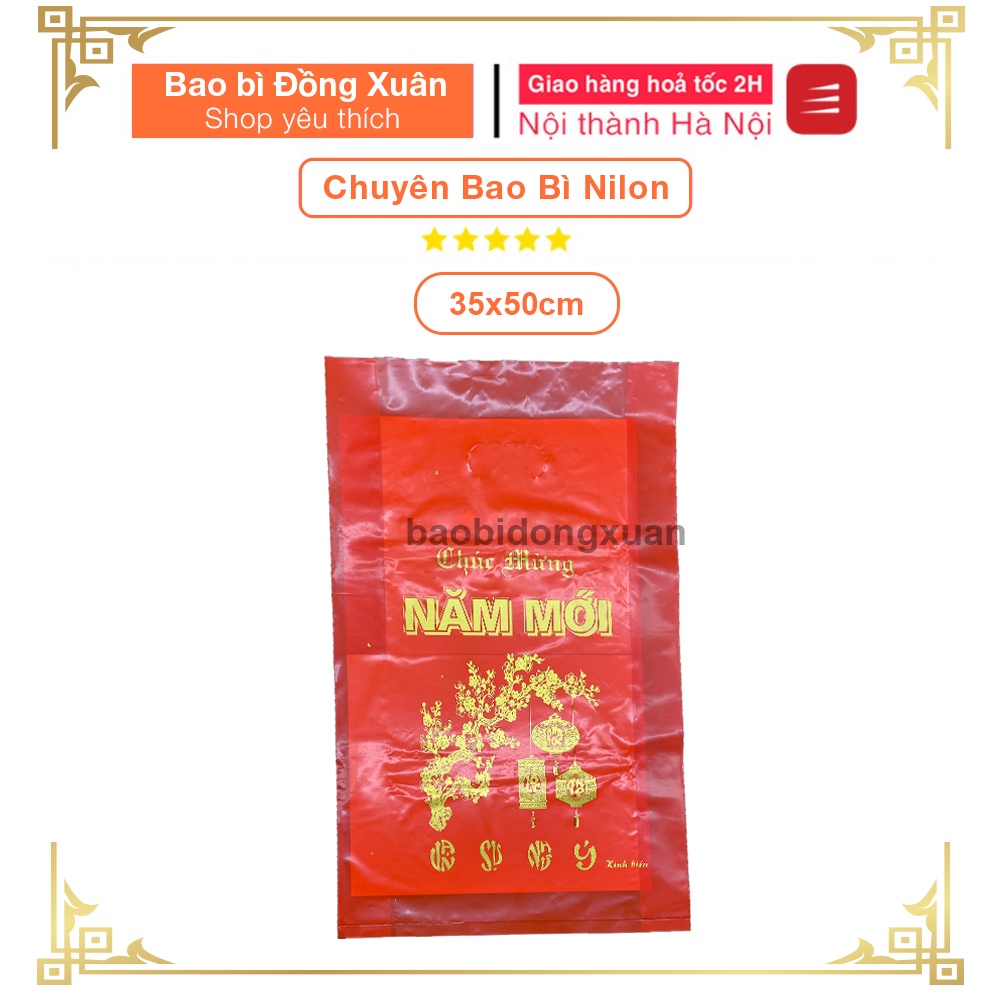 [SIÊU SALE] TÚI NILONG HD PE, Túi in CHÚC MỪNG NĂM MỚI MÀU ĐỎ, TÚI Nilon HD CHÚC TẾT đựng quà, bánh kẹo sang trọng