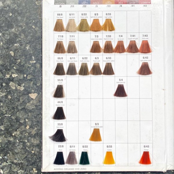 Màu nhuộm tóc cao cấp PERA 100ml