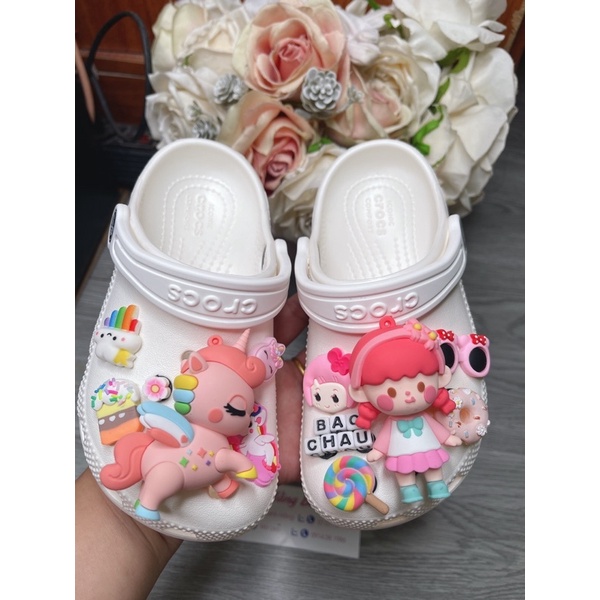 Khách  mua đơn rồi ib shop tư vấn! Dép crocss xuất xịn , fullcharm hàng đẹp mẫu mới