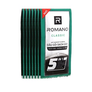 Dây gội Romano 12 gói (mẫu mới)