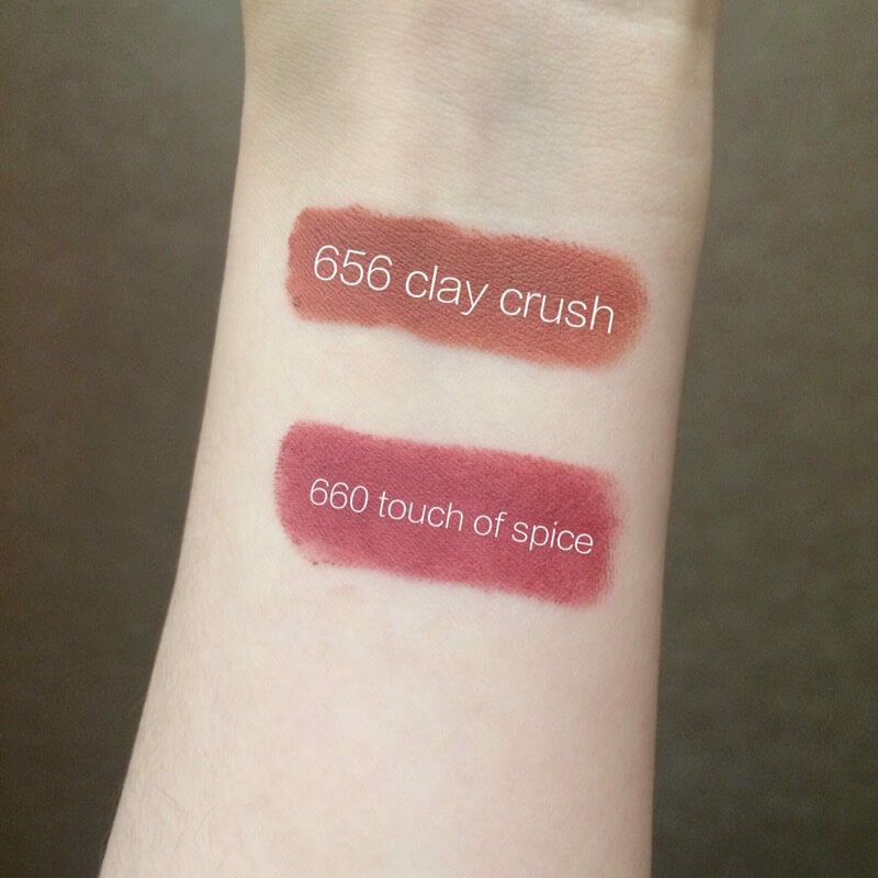 SON MAYBELLINE CREAMY MATTE - 660 touch of spice (hồng nâu)
