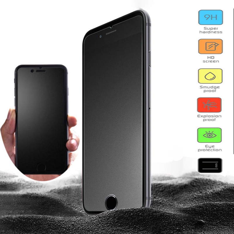 Film dán cường lực bảo vệ màn hình chống sáng & in vân tay cho iPhone 5/5S/5C/SE/6/6S/7/8/X/XS/MAX