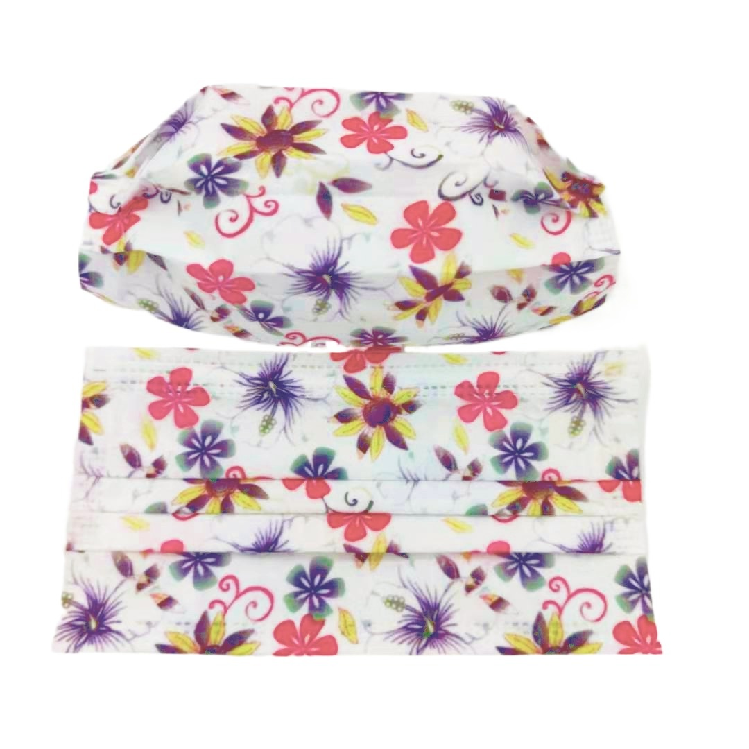 (Hàng Mới Về) Set 50 / 3 Lớp Mặt Nạ Thỏ Màu Hồng Dùng Một Lần Cho Người Lớn | BigBuy360 - bigbuy360.vn
