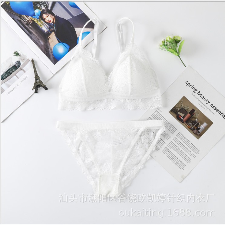 Bộ đồ lót ren sexy không gọng gợi cảm cho nữ M01 | BigBuy360 - bigbuy360.vn