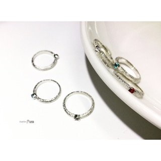 [BẠC XỊN] Nhẫn Stone