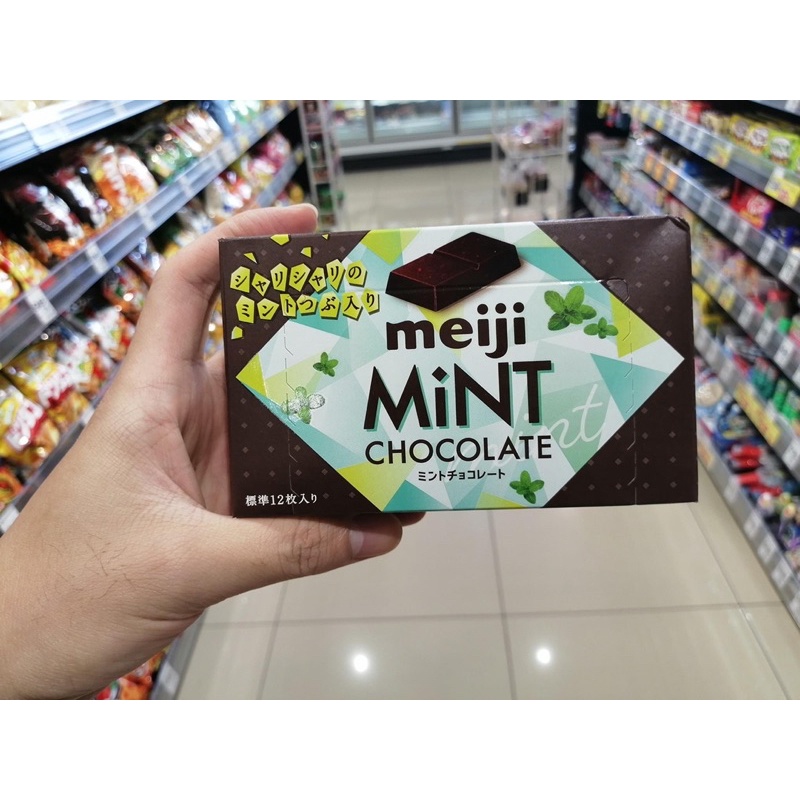 Chocolate Meiji Mint Bạc Hà Nhập Khẩu