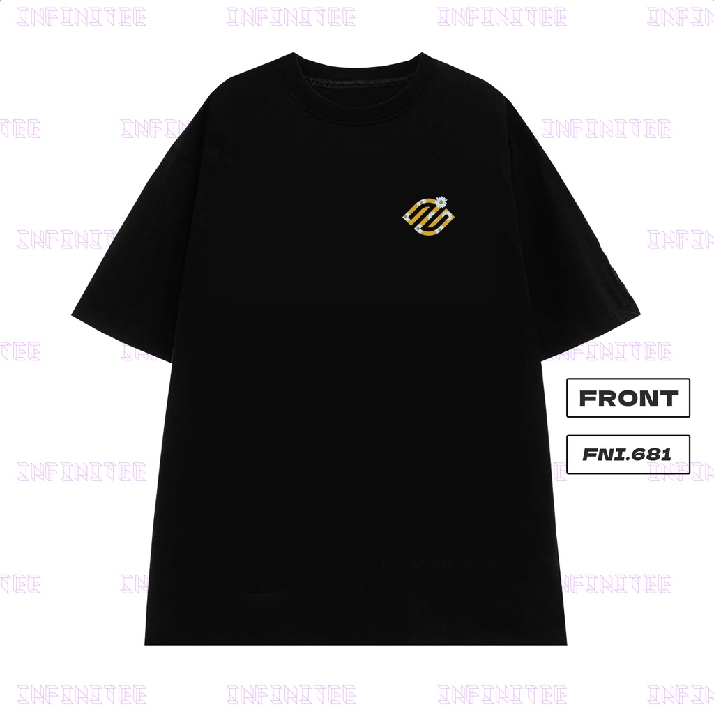 Áo thun INFINITEE Fni0681, Thun 100% Cotton - form rộng Unisex.