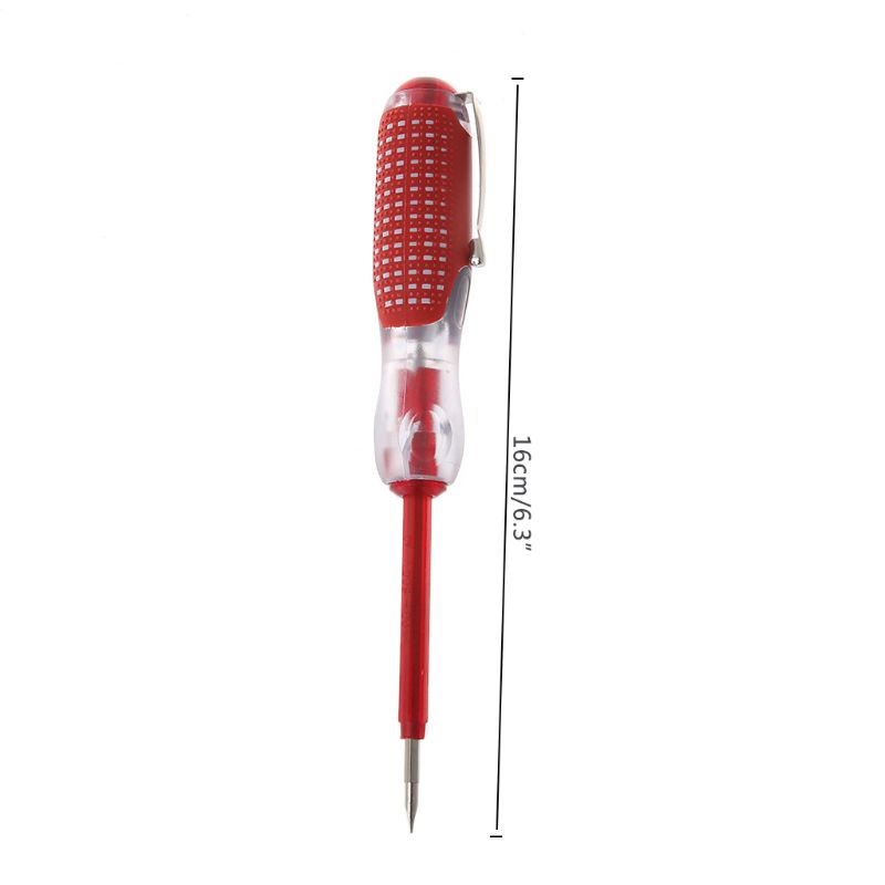 Bút Thử Điện 100-500v Cách Điện Có Rãnh Tiện Dụng