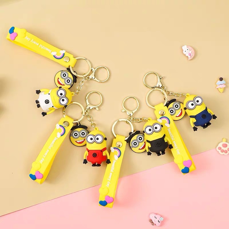 MÓC KHÓA MINION HOẠT HÌNH VUI NHỘN SIZE TO