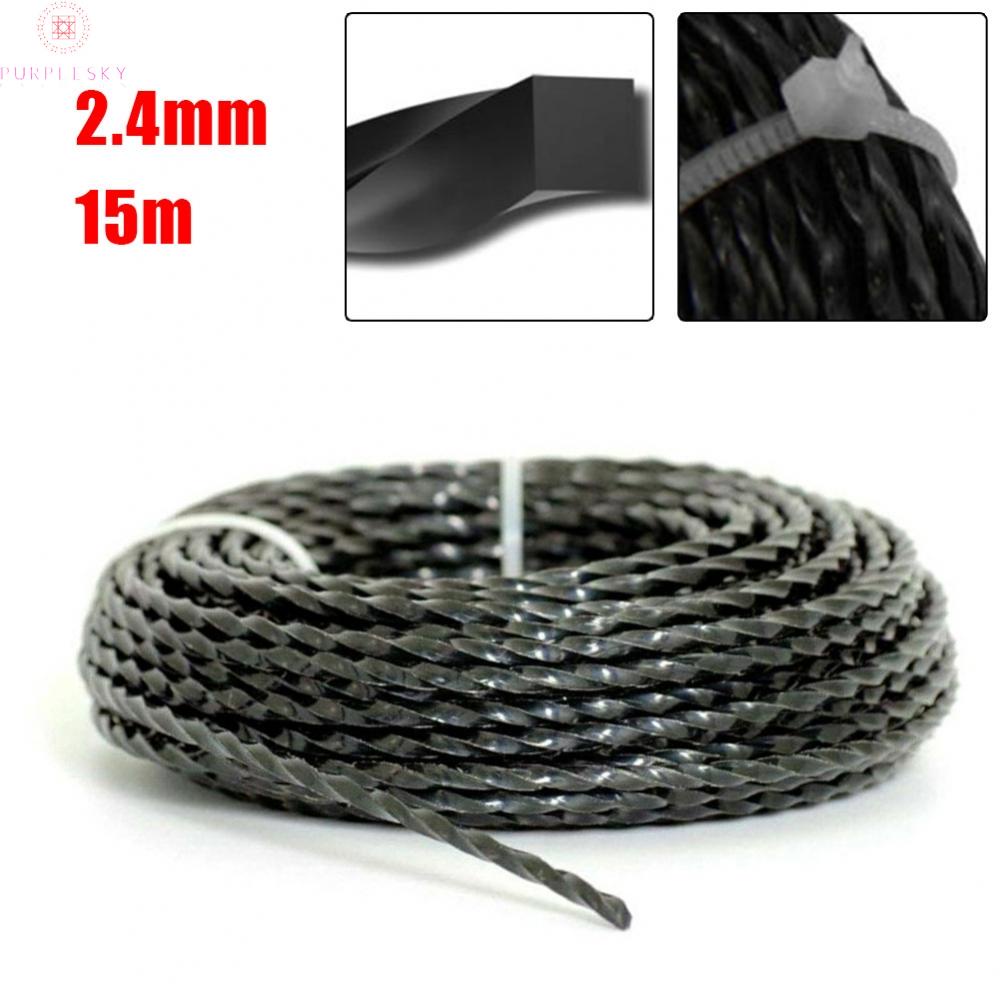 Dây Cước Cắt Cỏ 2.4mm 15M Phù Hợp Với Mọi Động Cơ Nhỏ
