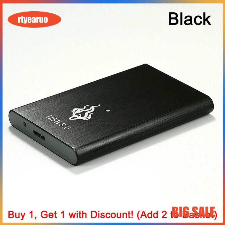 USB 3.0 2TB 1TB External Hard Drive Disk HDD 2.5'' Fit For PC Windows Drive