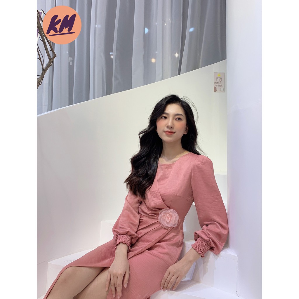 Đầm Thiết Kế Dáng Suông Chiết Eo nữ tính (Ảnh thật shop tự chụp) | BigBuy360 - bigbuy360.vn