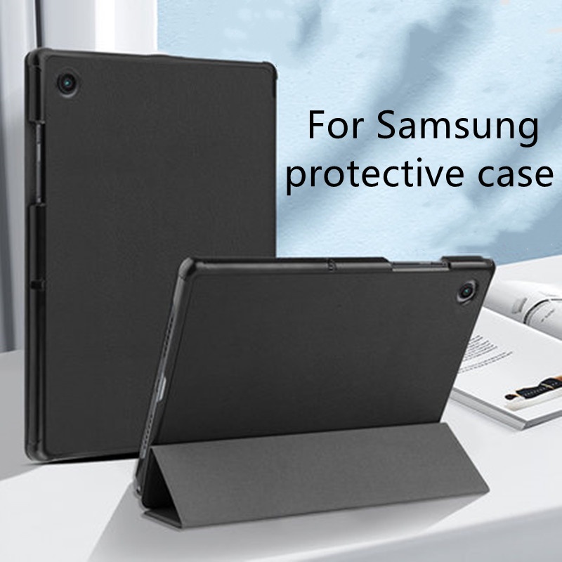 Ốp Máy Tính Bảng Có Giá Đỡ Gập Gọn Cho Samsung Tab A8 10.5 A7 10.4 lite 8.7 T220 T500 SM-X200 X205 Tab A 8.0 T290/T295