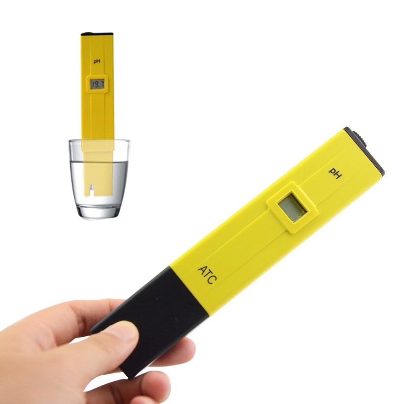 Full hộp + 2 gói hiệu chỉnh như hình RẺ VÔ ĐỊCH] ĐÃ HIỆU CHỈNH] Bút Đo PH Của Nước PH-02 - Máy Đo PH Nước Hồ Cá