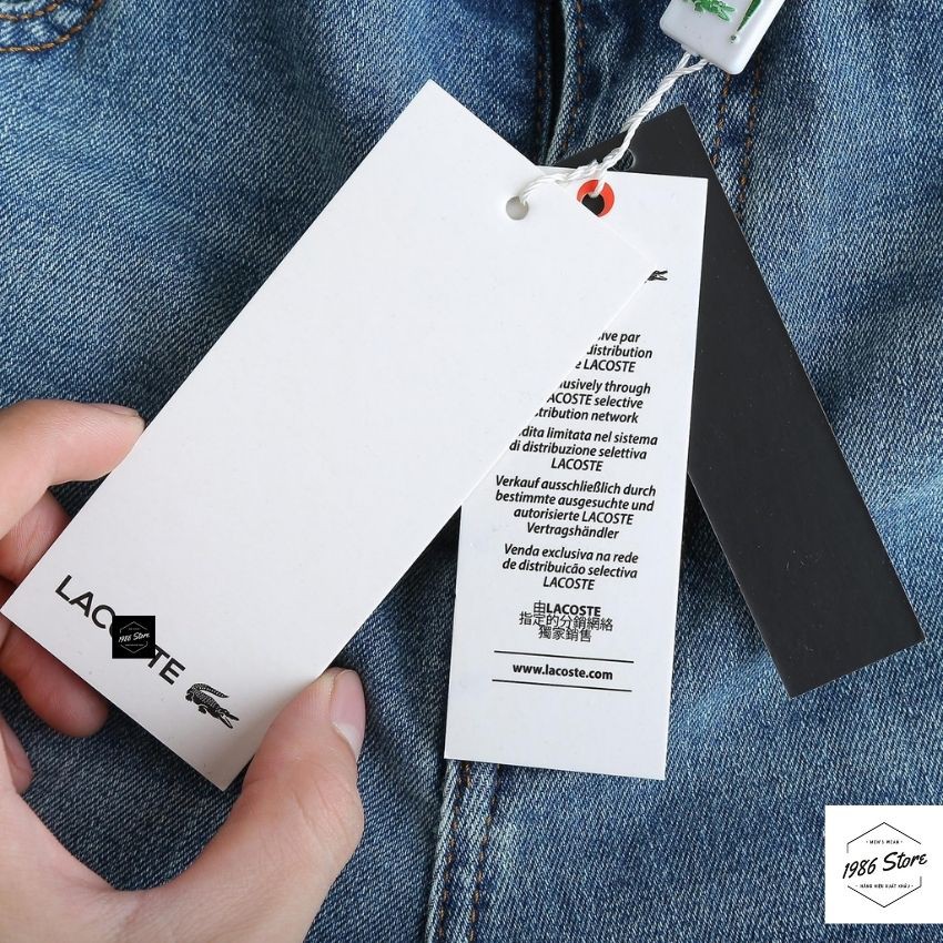 [Hàng Xịn - Ảnh Thật] Quần jeans nam L.coste Blue, hàng xuất cao cấp. | BigBuy360 - bigbuy360.vn